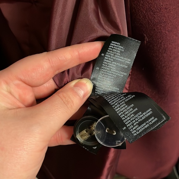 H&M Double-Breasted Pea Coat - Picture 8 of 8